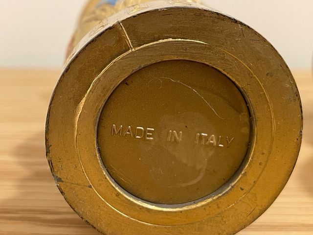 Set vintage macinapepe e saliera stile fiorentino