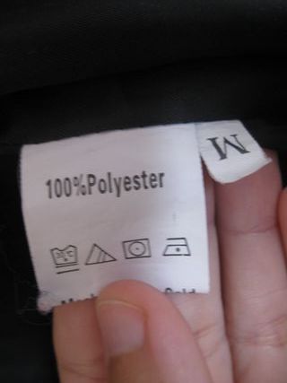 Abrigo de cuadros oversize talla M