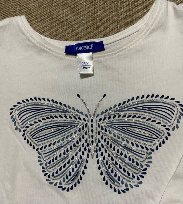 Camiseta Okaidi Talla 5 Años