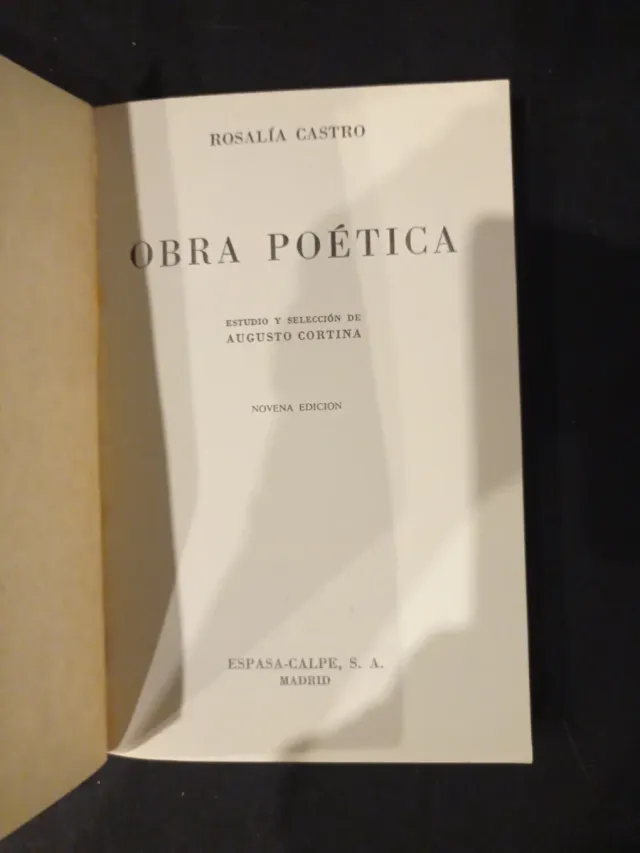 OBRA POÉTICA