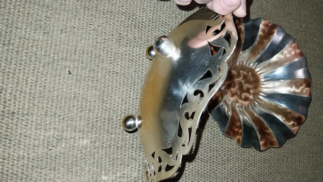 Regalo Bandejas decorativas de metal con filigrana