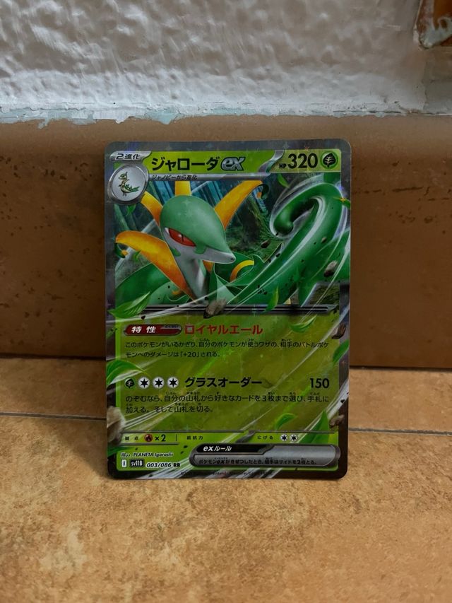 Carta Pokémon serperior