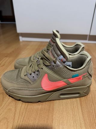 Nike Air Max 90 Off-White Beige/Naranja