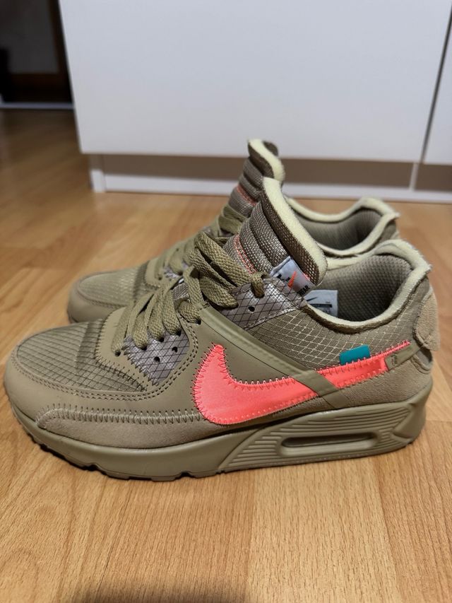 Nike Air Max 90 Off-White Beige/Naranja