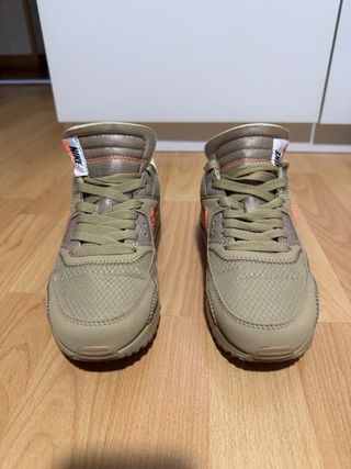 Nike Air Max 90 Off-White Beige/Naranja