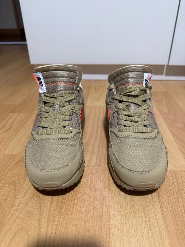 Nike Air Max 90 Off-White Beige/Naranja