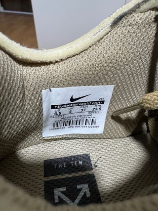 Nike Air Max 90 Off-White Beige/Naranja