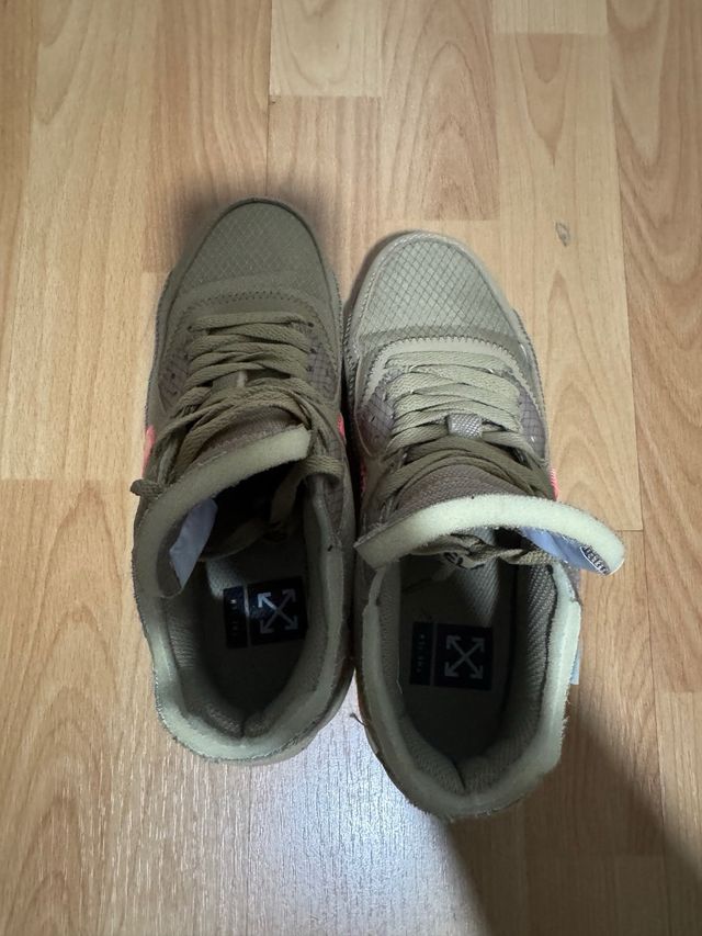 Nike Air Max 90 Off-White Beige/Naranja