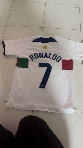 Maglia polo bambino bianca