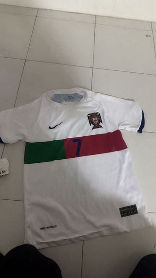 Maglia polo bambino bianca