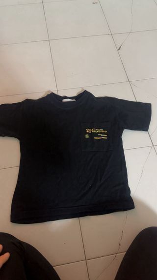 Maglia polo bambino bianca