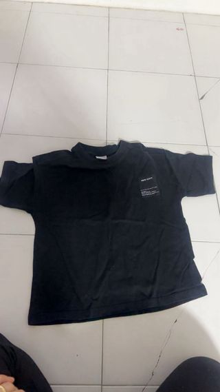 Maglia polo bambino bianca