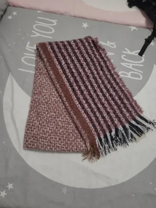 Bufanda de lana tejida