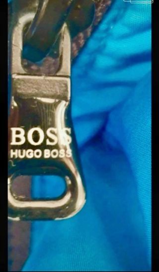 Chaquetón Hugo Boss chico azul