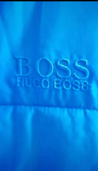 Chaquetón Hugo Boss chico azul