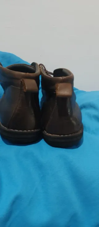 Botas de hombre cuero marrones talla 44