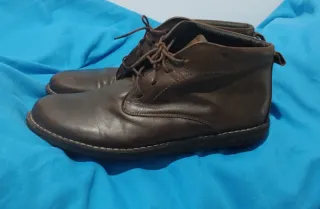 Botas de hombre cuero marrones talla 44