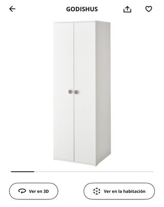 Guardaroba bianco per bambini IKEA GODISHUS