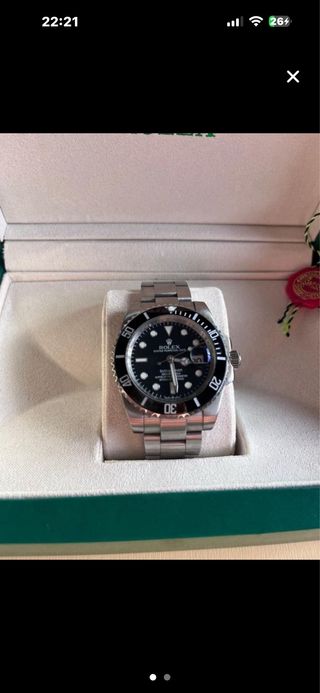 Rolex Submariner Acero Negro