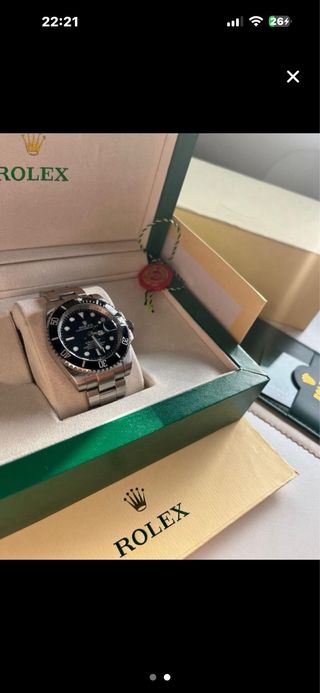 Rolex Submariner Acero Negro