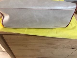 Borsa Trussardi Pelle Beige/Rosso