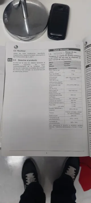 Andador Vermeiren Eco-plus nuevo