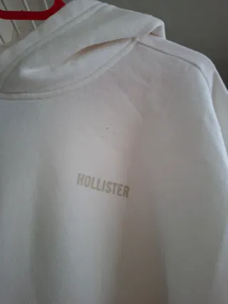 Sudadera Hollister Blanca