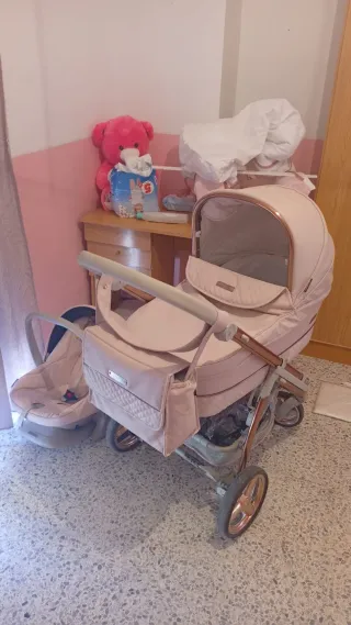 Carro de bebé completo