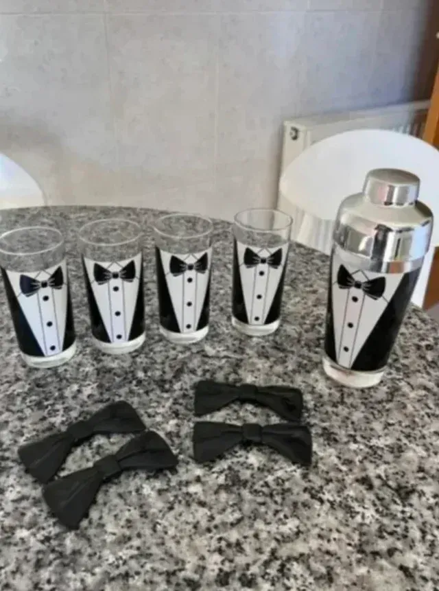 Set di bartending in vetro - Come nuovo