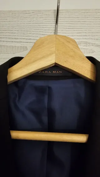 Americana Zara Negra Talla 46