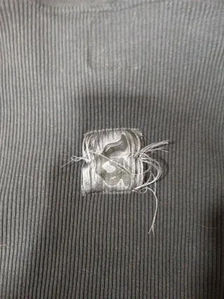 Sudadera Bershka Negra Pesada boxy fit