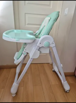 Trona Tasty MS verde para bebé