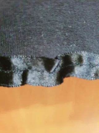 Top lencero terciopelo y encaje negro