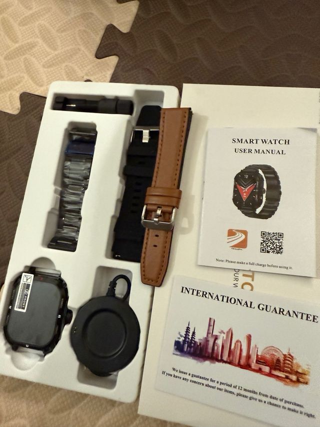 Reloj Inteligente con Correas Intercambiables