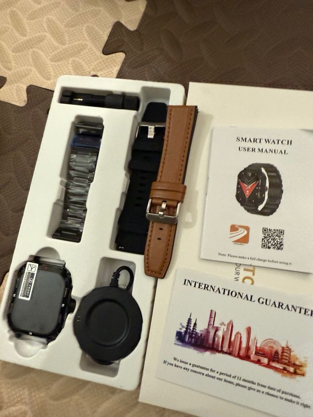 Reloj Inteligente con Correas Intercambiables