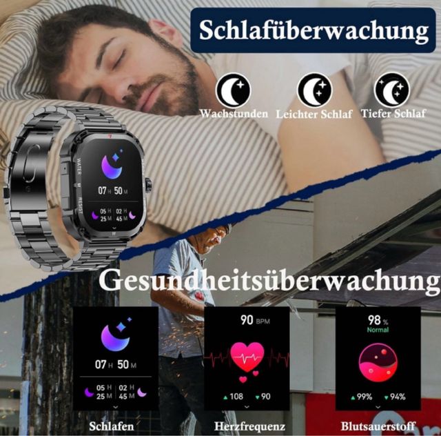 Reloj Inteligente con Correas Intercambiables