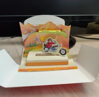 Brinquedo McDonald's Sing 2 - Leão Clay Calloway