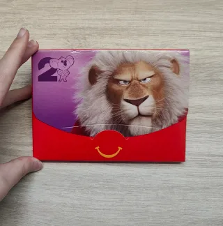 Brinquedo McDonald's Sing 2 - Leão Clay Calloway