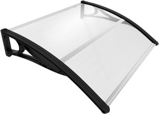 VOUNOT® Tettoie per porte e finestre, grigio