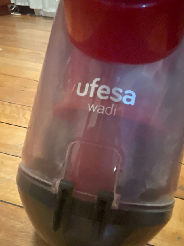 Aspiradora Trineo Roja y Gris