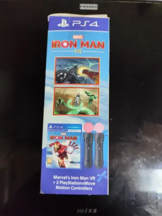 Marvel's Iron Man VR + 2 Controles Move PS4