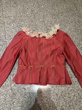 Corpiño Fallera Rojo