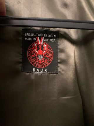 Abrigo Loden verde oliva