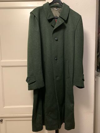 Abrigo Loden verde oliva