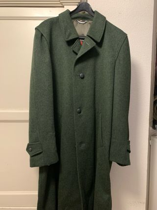 Abrigo Loden verde oliva