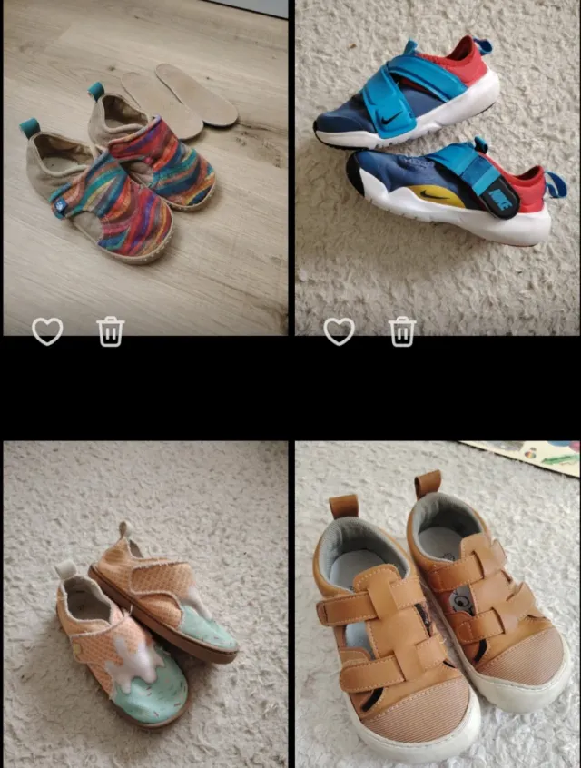 Lote calzado respetuoso 26 y 27