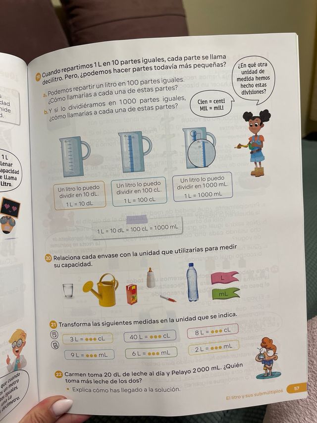 libro matemáticas REVUELA 3 de primaria, 2trimestr