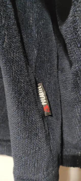 Forro Polar con cremallera ternua vintage