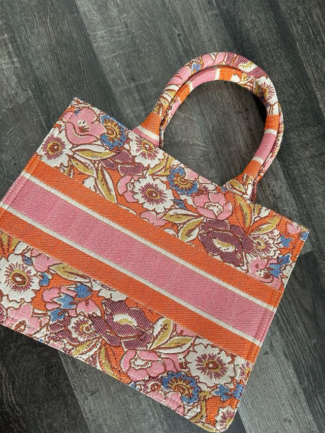 Bolso estampado floral