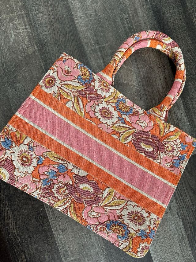 Bolso estampado floral